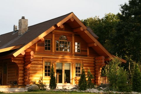 Hand Crafted Log House
